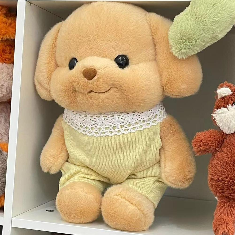 Sylvan 20/30/40cm Mini Baby Poodle Plush Model TT Same Cute Dog Family Cartoon Poodle Pillow Birthday Gift Girl Collecti