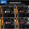 AJF1 JIDIXIAN Car Headlight Light Lamp Switch Panel Decoration Covers for Ford Bronco 2021 2022 2023 2024 2025 Interior Accessories