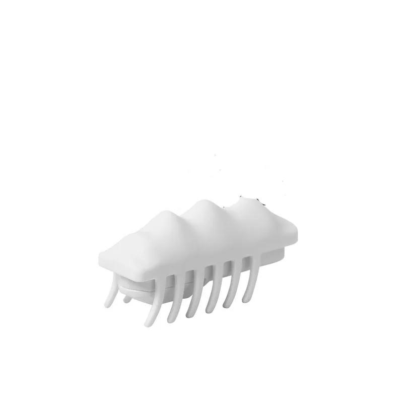 

Электрическая игрушка для кошек Маленький червяк-облако Автоматически переворачивается, избегая препятствий Сменная батарея Интерактивные игрушки для охоты на кошек белый