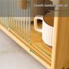 Bamboo Kitchen Countertop Spice Rack with Adjustable Layers