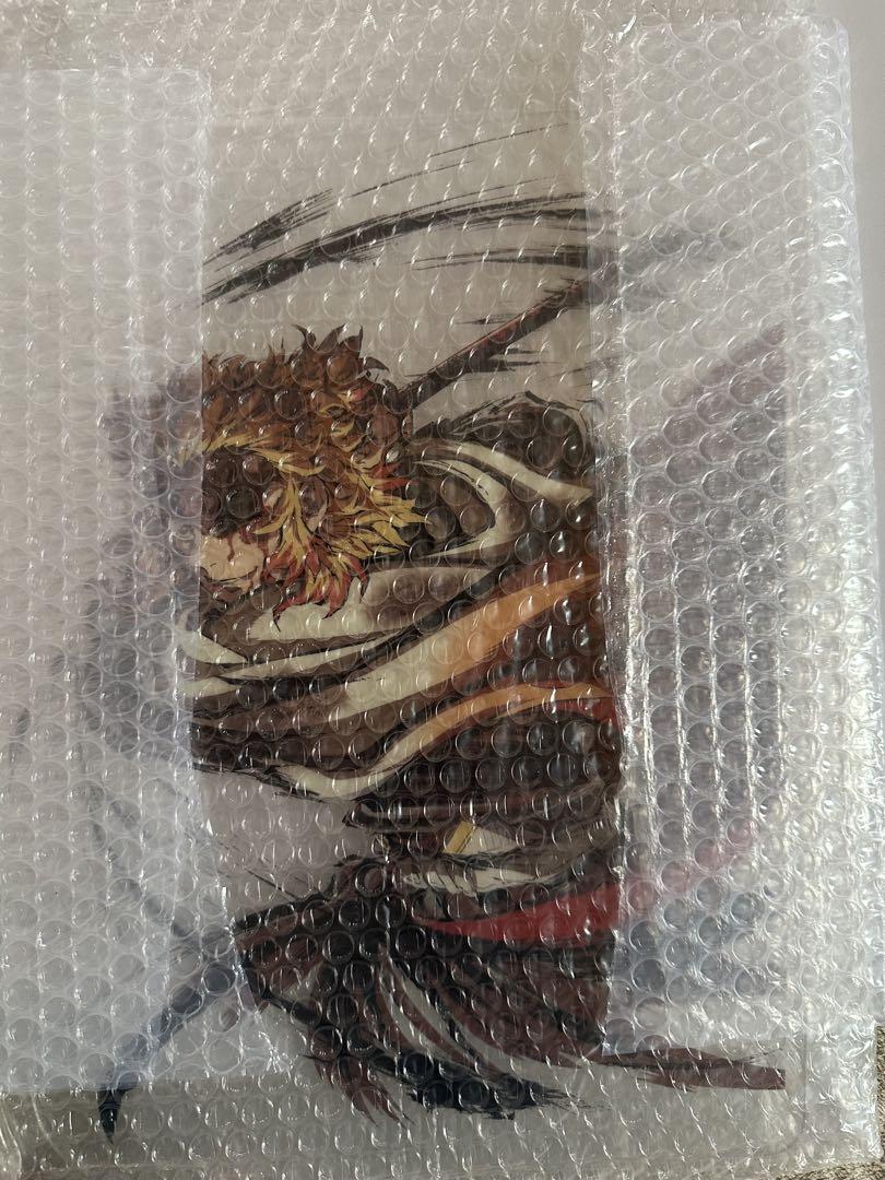 

[USED] Demon Slayer webshop lottery Flame Pillar Rengoku Kyojuro A Prize Big Acrylic Stand B