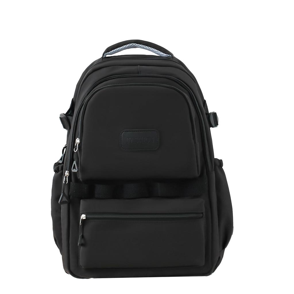 Oxford Backpack With Large Capacity Breathable Fabric 16in Laptop Compartment For Daily Commute Unisex