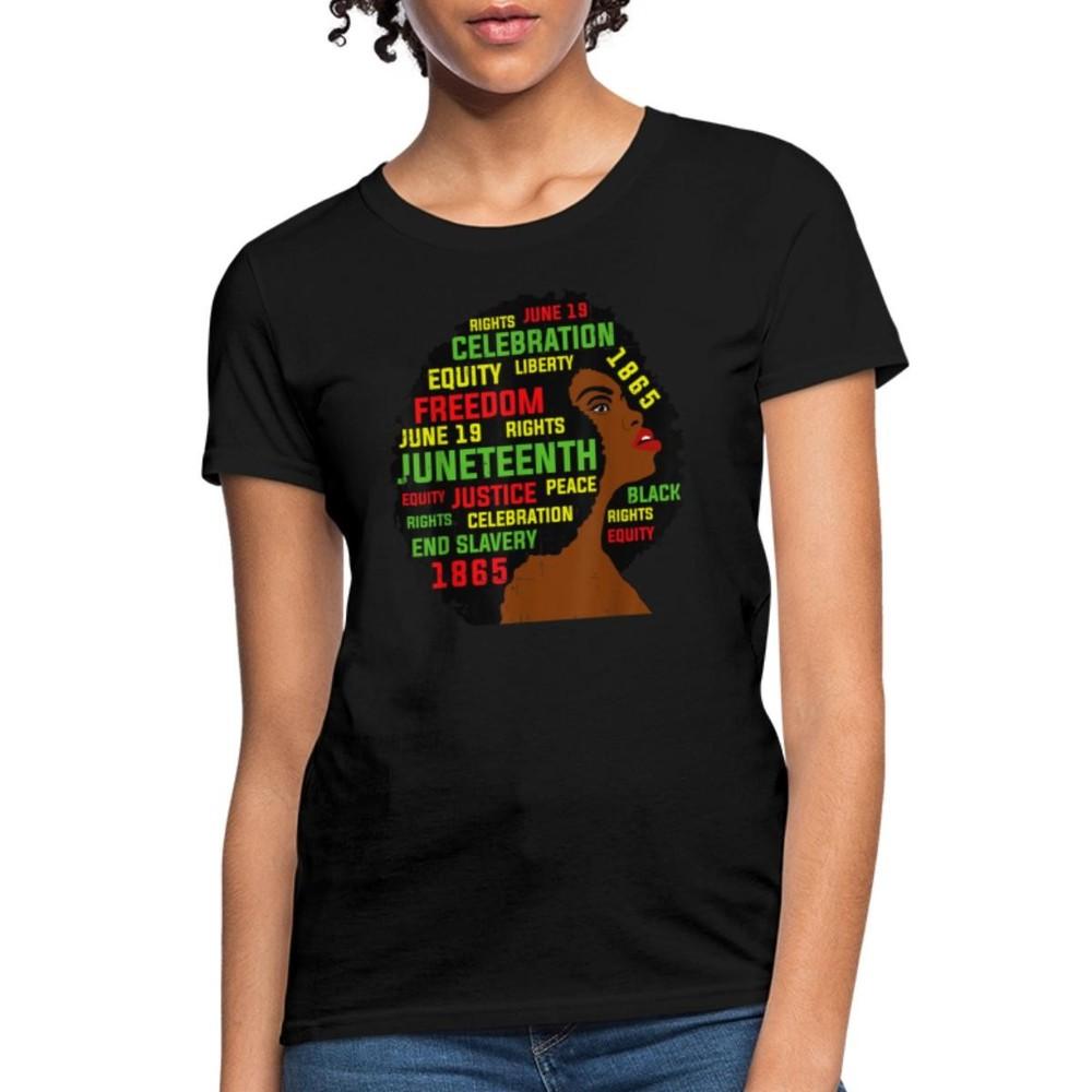 Juneteenth Women African American Power Freedom Women s T-Shirt Unisex T-Shirt XL