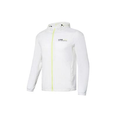 Veste à capuche de sport coupe tridimensionnelle Homme Veste Blanche AFDR091-4