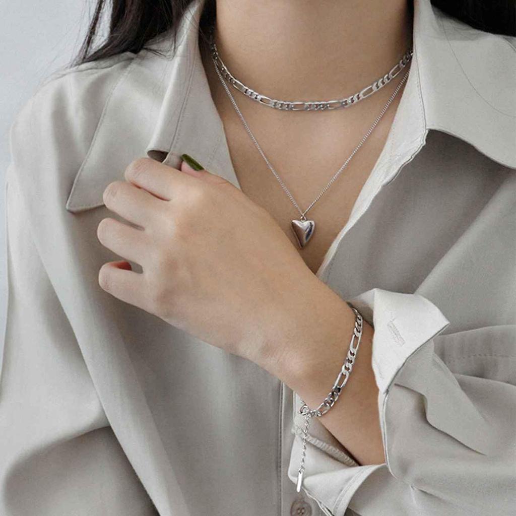 Figaro Curb Chain Bracelet in 925 or 18K This and slender bracelet features a drawstring closure and is perfect for and cute This designer jewelry