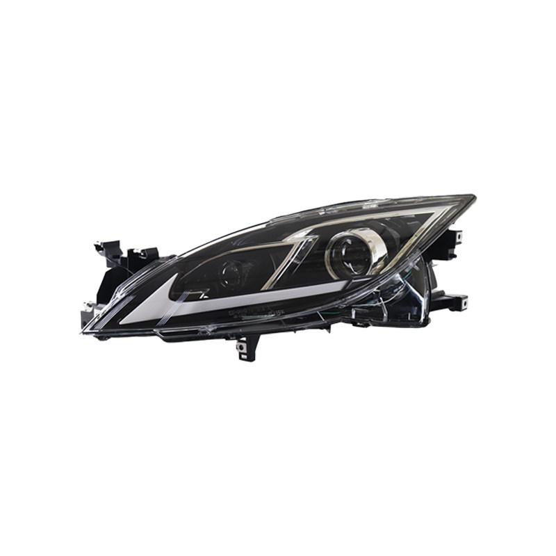 Compatible 09-16 Mazda RUIYI LED Devil Eye Projector Headlight with Flowing Turn Signal