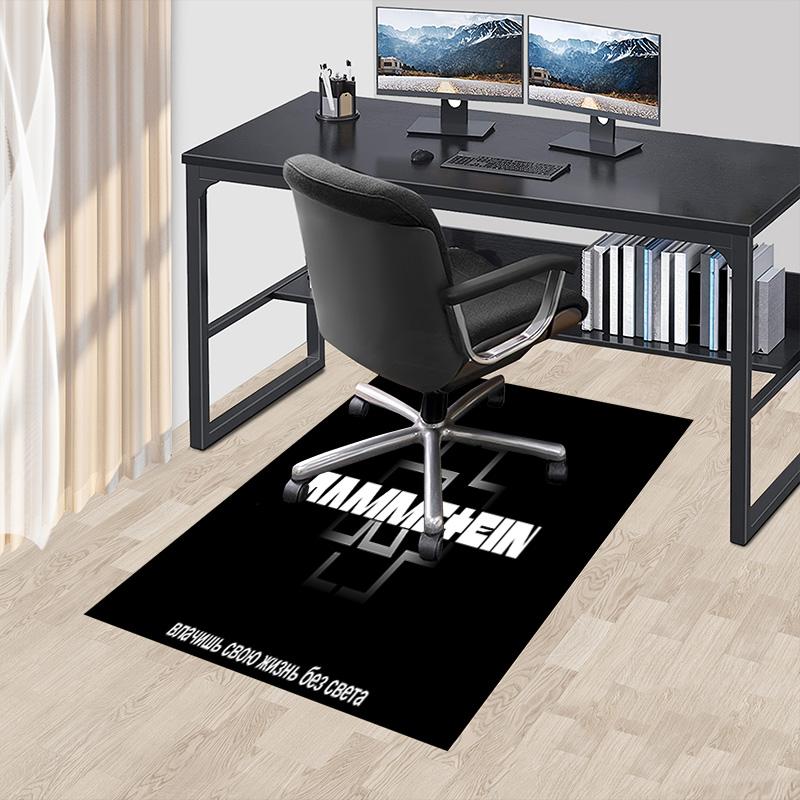 1pc Rammstein Mutter Cover Artwork Carpet for Playroom Bedroom Living Room Sofa Home Decor,kids Game Area Rug Non-slip Floor Mat Y7304