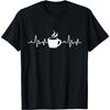 Coffee Heartbeat - Drinking Coffee T-Shirt