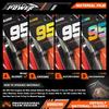 Powerzone Vollgrafik Aufkleber Motorrad Hintergrund Für SUZUKI DRZ400 SM S E DRZ 400 SM S E 1999-2022 Benutzerdefinierte Nummer 04