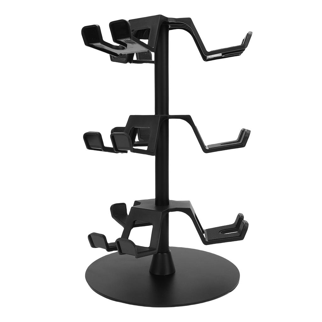 3 Tiers Game Controller Holder Fit for SWITCH 2 Gaming Controller Headphones Organizer Desktop Rotatable Headset Stand