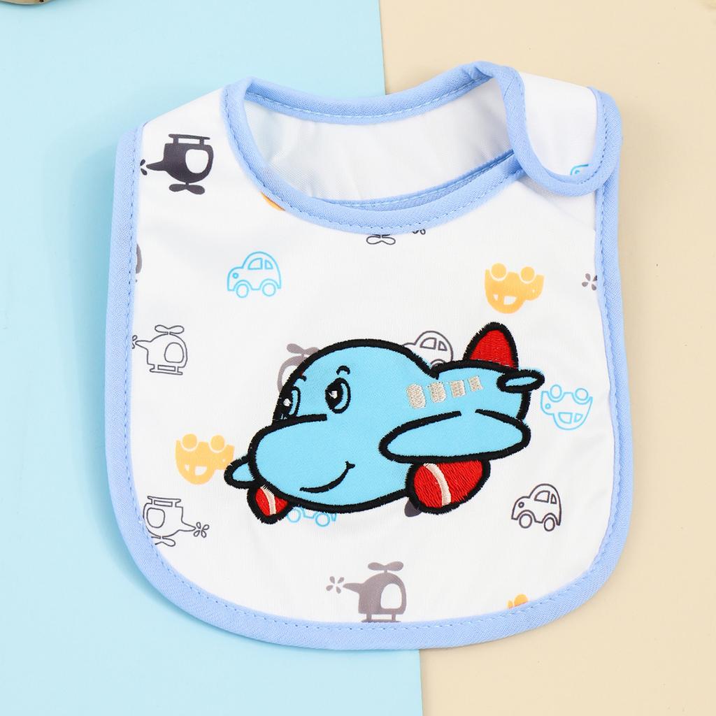 Baby Girl Boy Feeding Bibs Waterproof Apron Cartoon Towel Kids Toddler Dinner baberos Bandanas Burp Cloths