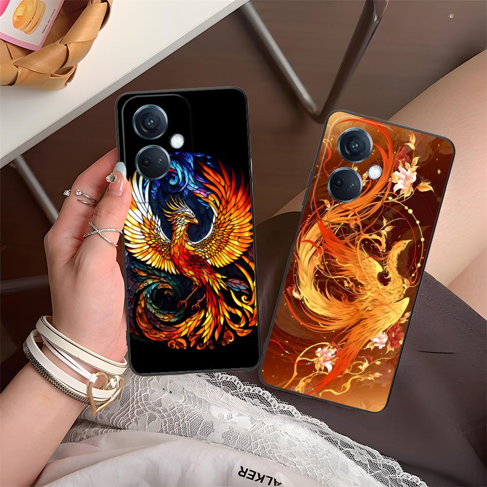 Luxury Phoenix Mobile Cell Phone Case for OPPO Find X9 X8 X7 X6 X5 X3 X2 Plus s Pro Ultra Lite Colorful Printing Cover Pretty