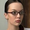 Women Retro Glasses Lightweight Frame Fashionable Accessories for Daily and Formal Occasions Stylish Eyewear