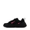 Tech Hera Synthetic Leather Abrasion Resistant Abrasion Resistant Low Top Casual Shoes Unisex Black Pink FJ9532-101(Team639)