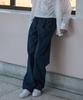 Tudument Relaxed String Pants Navy
