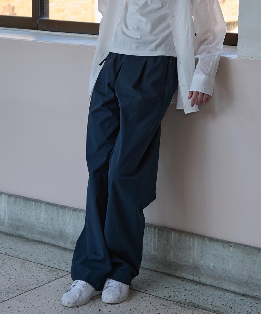 Tudument Relaxed String Pants Navy