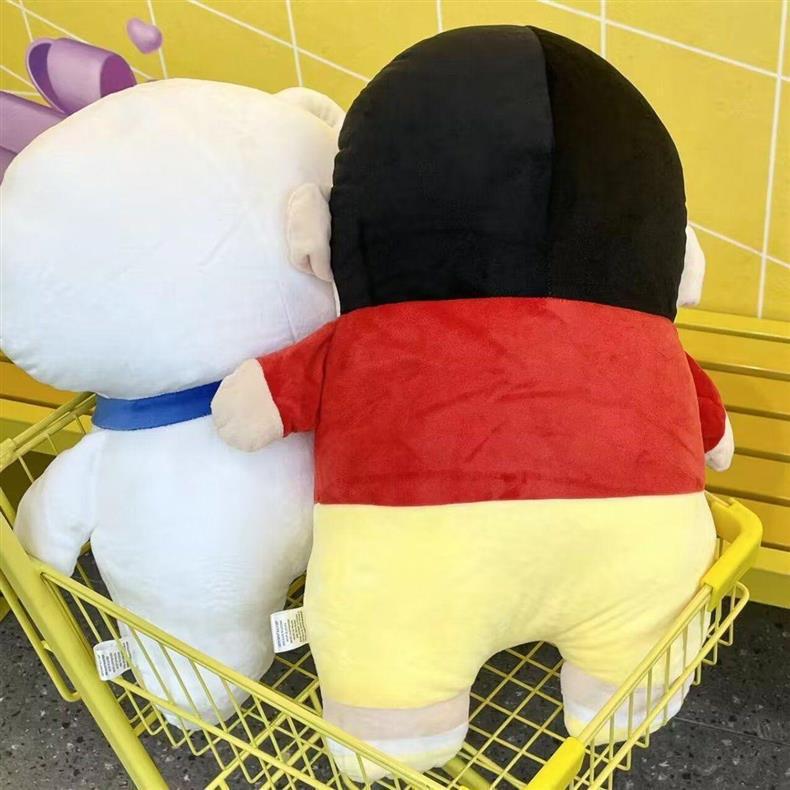 Crayon Shin-chan Pig Plush Doll - Super Soft Anime Cartoon Stuffed Toy & Pillow Gift