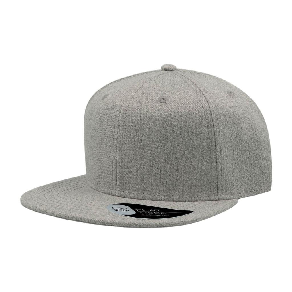Atlantis Headwear Plain Snapback Cap