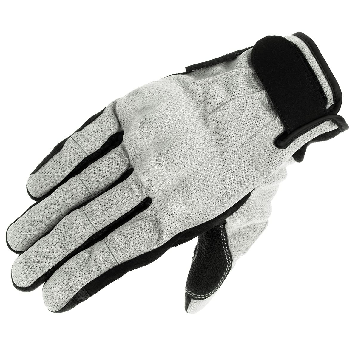 

Komine Motorcycle Gloves Protect Vintage Mesh Large GK-2493 Gloves, Gray,