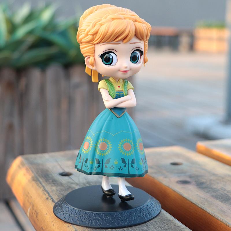 Princess Ariel Rapunzel Cinderella Mermaid Anna Elsa Belle Sofia Snow White Mulan The Little Mermaid Figure Toys Kid Gift