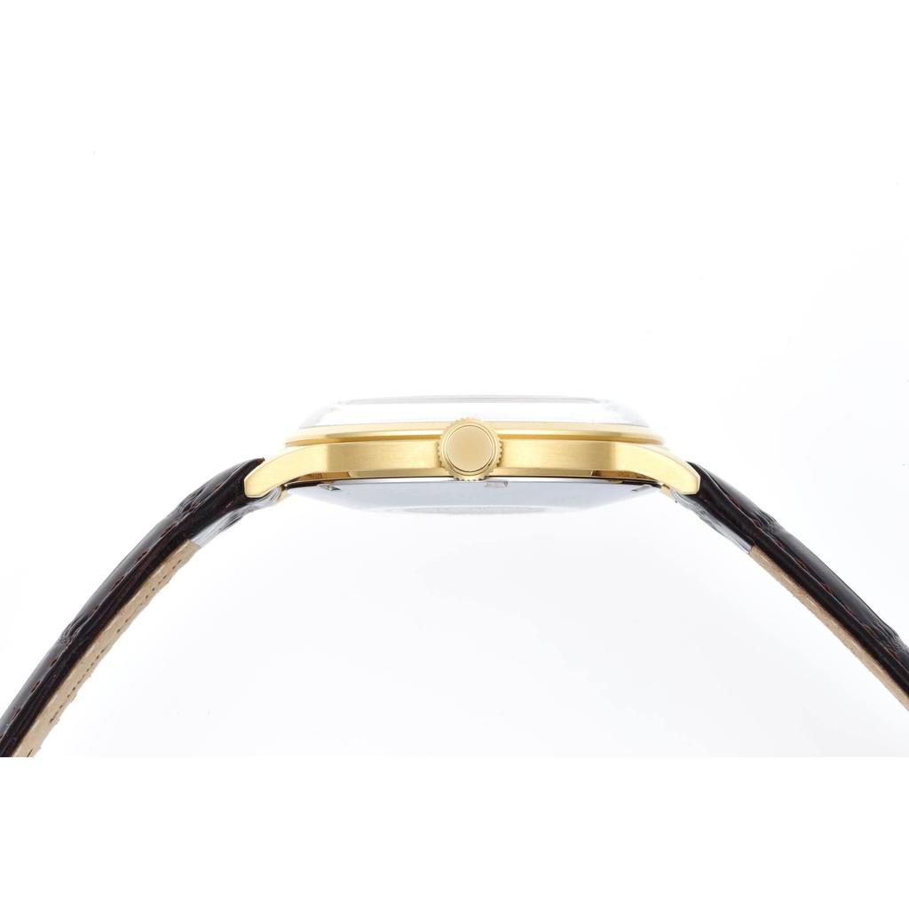 Orient Bambino Men's Automatic Watch SAC00007W0 - Mechanical Movement, Silver & White, Japan Warranty Included