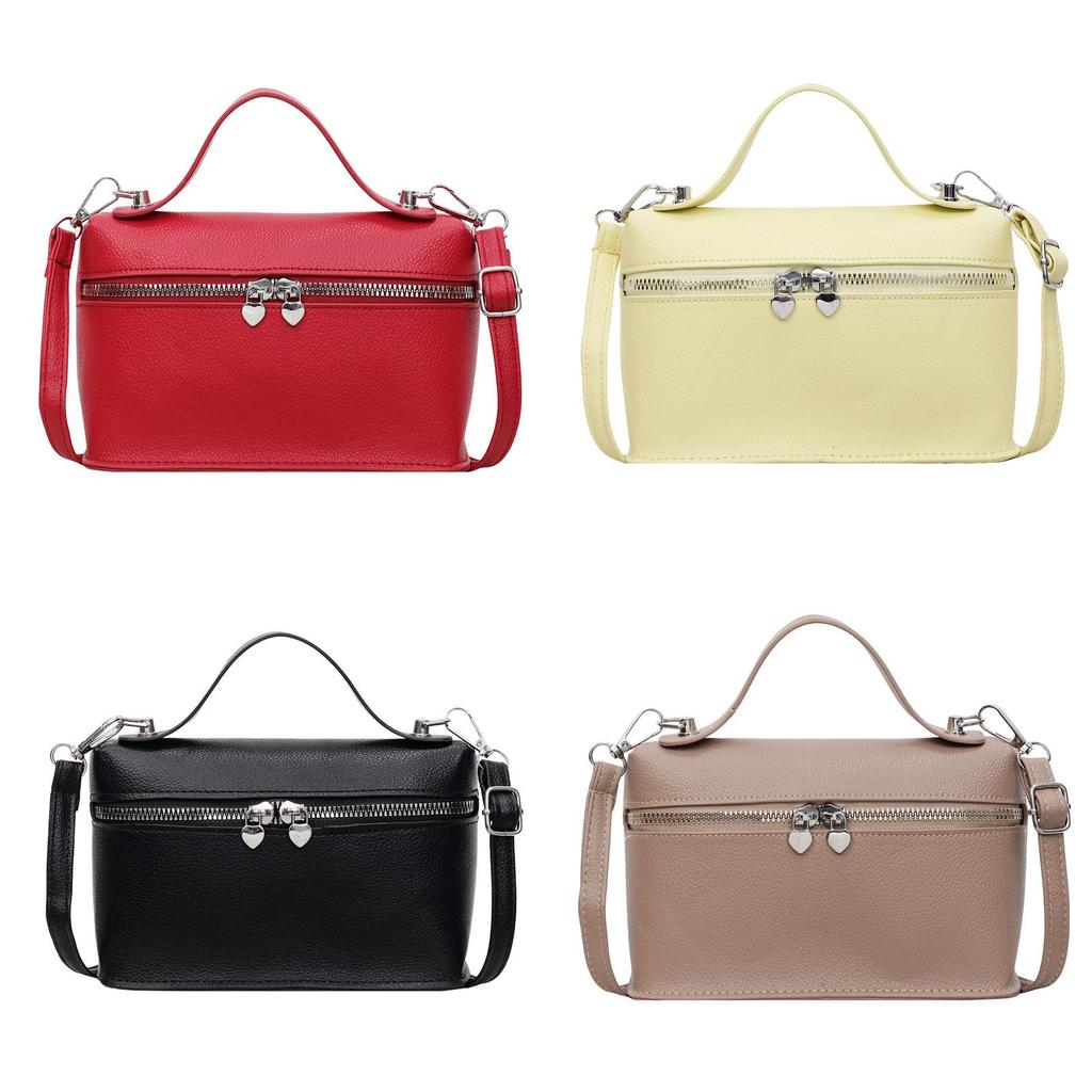 Minimalist Crossbody Bag For Women With Synthetic Leather And Zipper Closure For Daily Use
