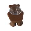 PVC Polar Bear Toothbrush Holder Suction Cup Toothbrush Rack Cute   Bathroom