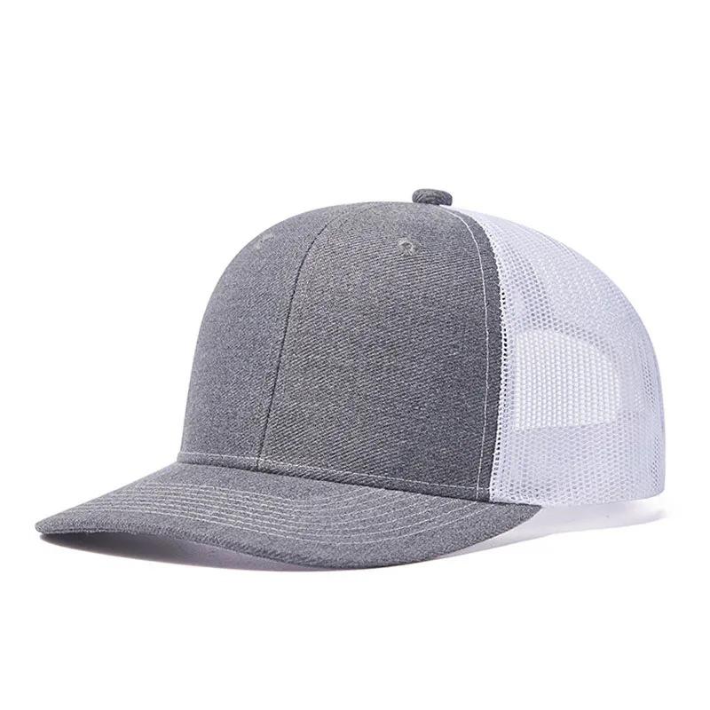 Richardson 112 Mesh Light Plate Blank Baseball Cap Adult Breathable Micro-Curved Visor Baseball Cap