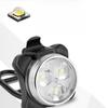 030 New USB Rechargeable Bicycle Lights Highlight Riding Lights COB Waterproof Creative Taillights Safety Warning Lights