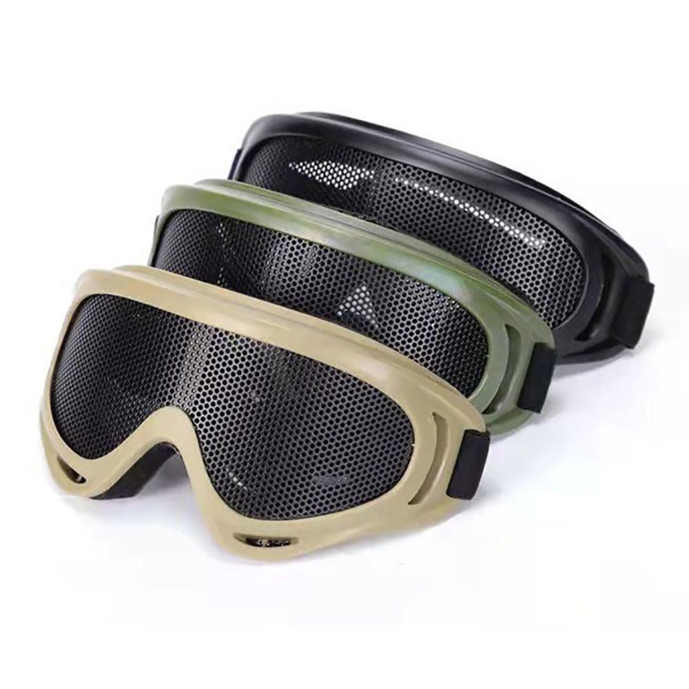 Iron Mesh Goggles High Density Mesh Mesh Glasses Off-road Motorcycle Sunglasses Outdoor Activities