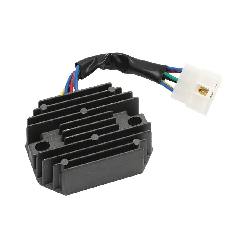 12v Motorcycle Voltage Regulator Electronic Ignition Voltage Rectifier RS5101 6 Wires for Kubota Grasshopper RS5155 AC To DC