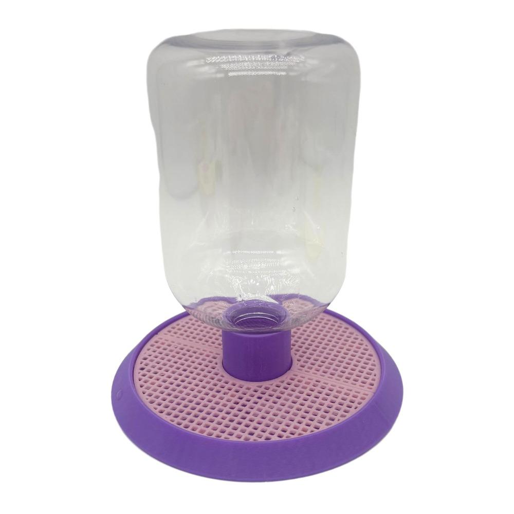 Clear Bottle Reservoir Insect Water Dispenser Perforated Base Insect Waterer Daily Hydration