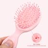 Cute Cartoon Girl Mini Air Cushion Comb Color Changing Little Dinosaur Pattern Massage Comb Travel Portable Comb Salon Hair Tool