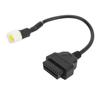 6 Pin Diagnostic Connector Cable OBD Diagnostic Adapter Replacement for Delphi Motorcycle