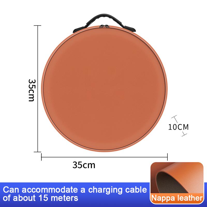 Portable EV Car Charging Cable Storage Box For BAIC BEIJING X55 EU5 PLUS EU7 BJ40 BJ60 Electric Vehicle Charger Cables Carry Bag