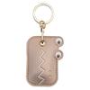 Cat Paw Shaped Pet Hair Keychain Faux Leather Pet Fur