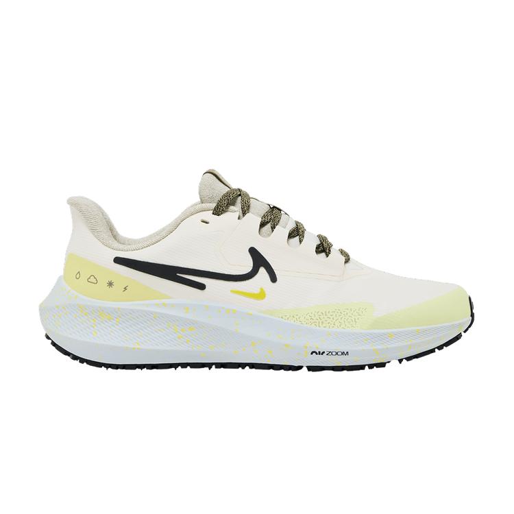 Nike Wmns Air Zoom Pegasus 39 Shield Pale Ivory Luminous Green 38.5