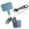 Motorcycle Chain Cleaning & Maintenance Kit: Anti-Splash Brush & Oiler