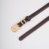 Needle Buckle Belt for Women Genuine Leather Fashion Skirt Suit Belt for Women with Jeans Waist Seal Leather Belt
