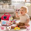 Baby Toys 6-12 Months, Barn Toys with Stuffed Farm Animals for Toddlers 1-3 Baby Plush Beehive wtih Rattles Squeaker Mirror