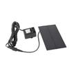 Solar-Springbrunnenpumpe 5,5V 1,5W Polykristallines Silizium-Solarpanel Vogelbad-Springbrunnenpumpe