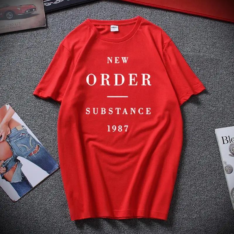 New Order Substance 1987 T Shirt 80'S Synth Rock New Wave Bizarre Premium Cotton Xmas Gift T Shirt Top Camiseta Masculina