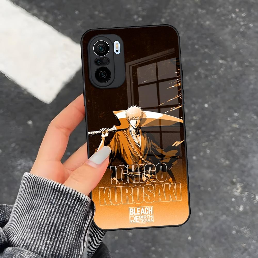 Bleach Kurosaki Ichigo Phone Case for Xiaomi 15 14 13 12 X Redmi Note 10 Mi 11 S Lite T Pro ultra glass Cover