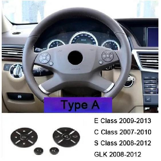 Skirta Mercedes Benz Mygtuko Užklijuojama Plokštelė CLA GLA GLE GLK A B C E Klasė ML GL W176 W246 W242 W204 W205 W212 C117 X166 X204 X156