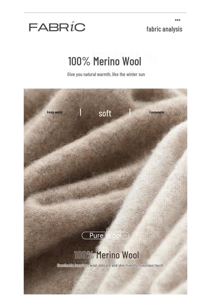 Casual Versatile Women's Pure Wool Tassel Knit Shawl Cardigan for Spring & Autumn