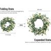 Pinkpum 20'' Eucalyptus Wreath for Front Door, Porch, Window - Green Decor for Home, Farmhouse - Spring, Summer, Fall, All Seasons