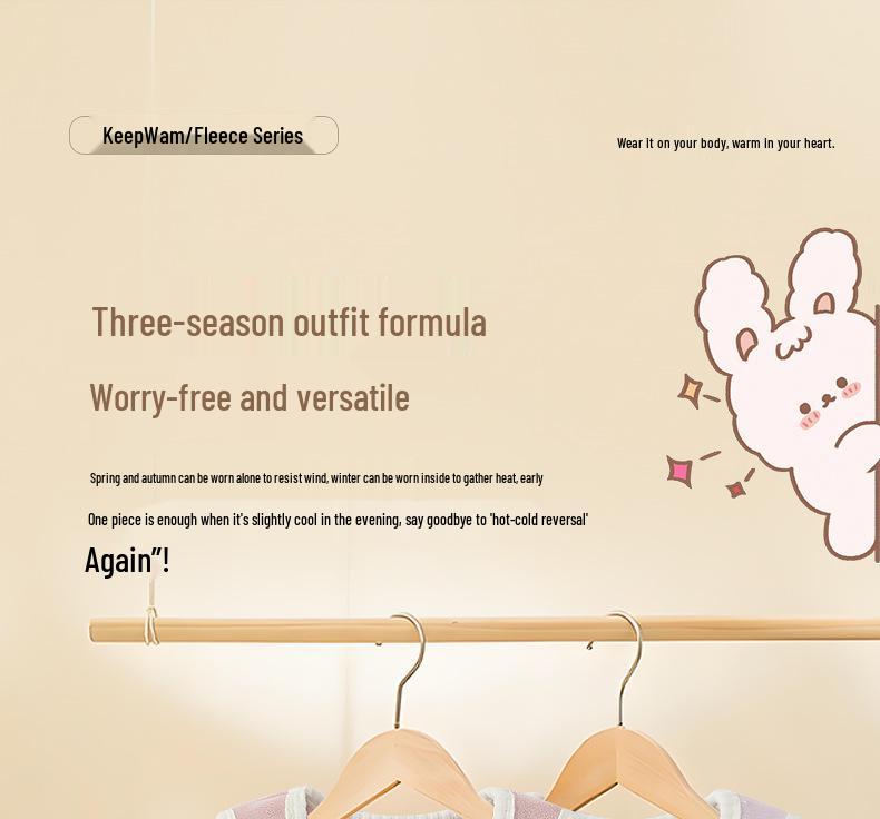 2025 Herbst Baby Mädchen Ärmellose Doppelseitige Fleeceweste (0-3 Jahre)