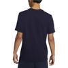 Nike T Shirts Men's Blue Crew Neck Moderate Straight Fit DR7634-498