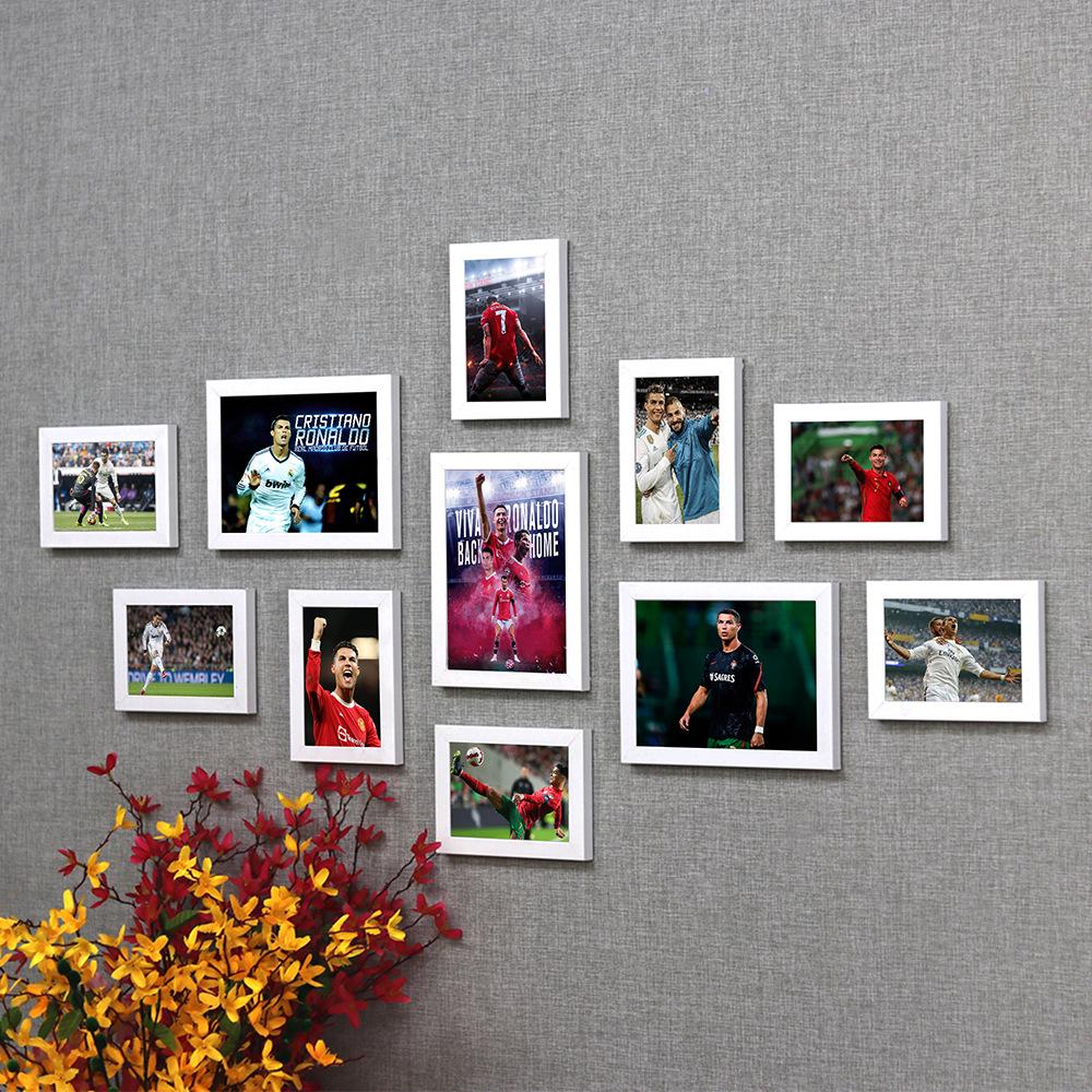 Póster Estrella de la Champions League y el Mundial CR7 - Arte de Pared Decorativo para Dormitorio o Habitación