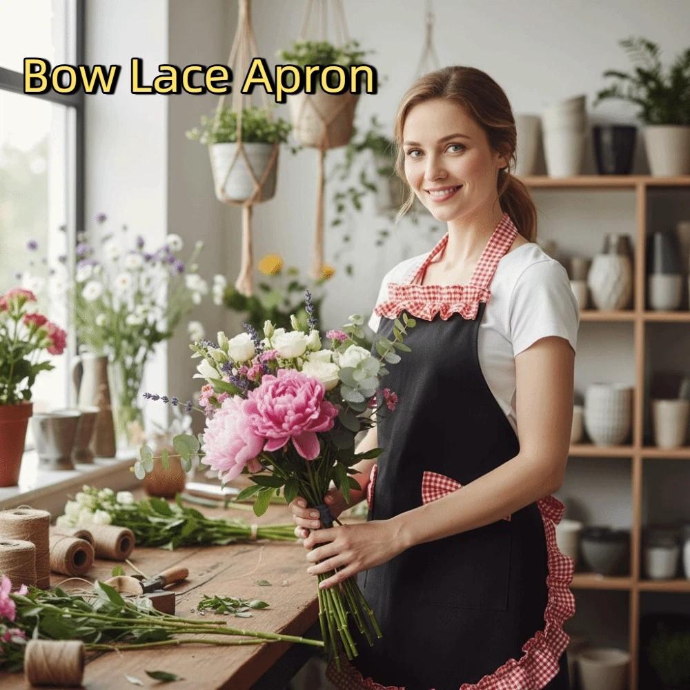 Adjustable Florist Apron Flirty Vintage Lady Sleeveless Apron  Mothers Day Gift